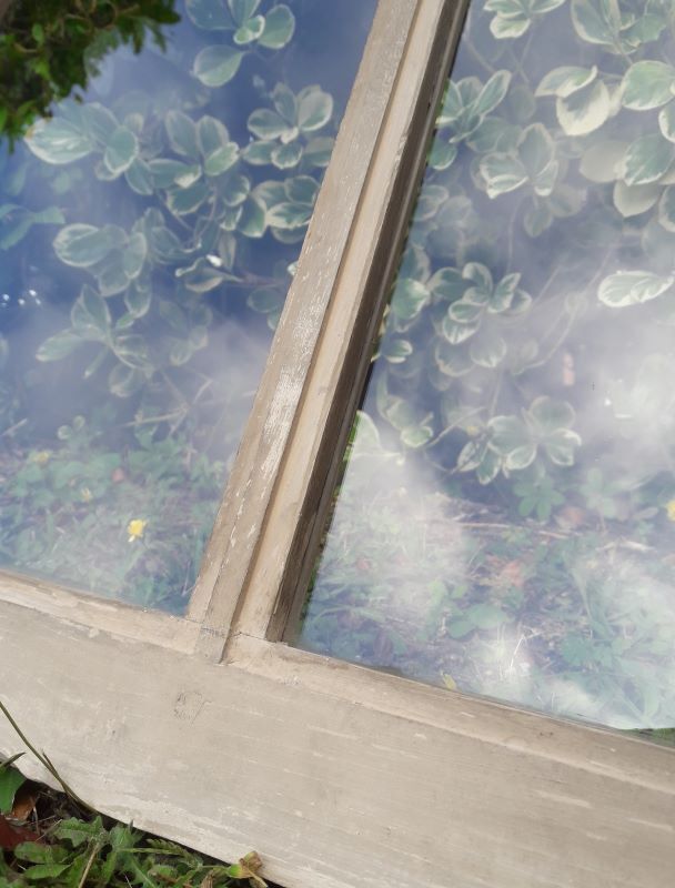 Glazed frame 70x83cm for partition