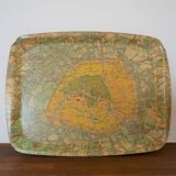 Vintage "Paris plan" platter