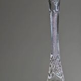 Large Bohemian Crystal Vase - Tom Model - Czechoslovakia