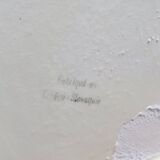 Old ceramic salt box