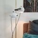 1970s vintage floor lamp eyes ball