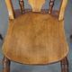 Antique set of 4 wooden dining chairs from the 19th century