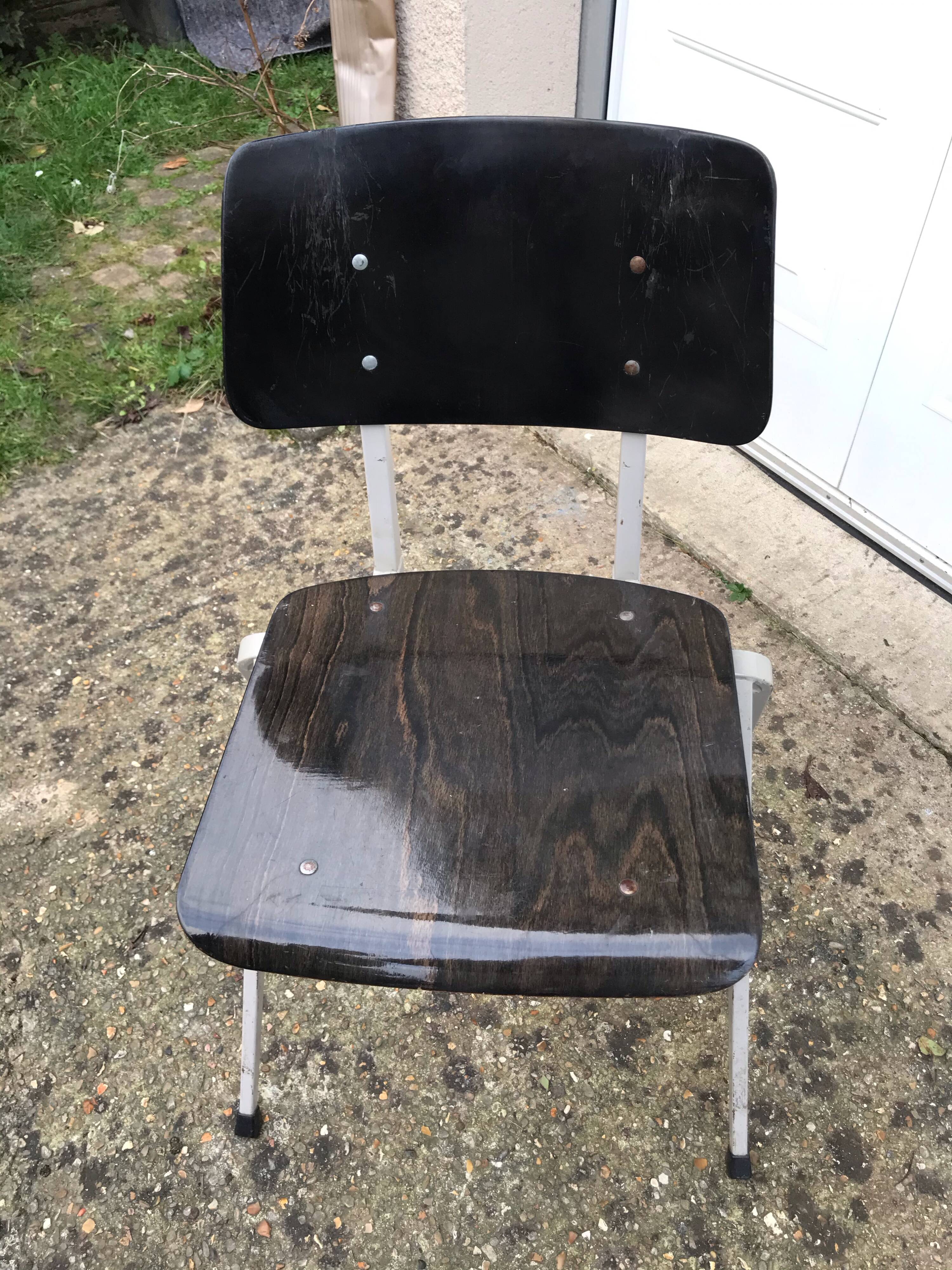 6 Galvanitas S18 compass chairs