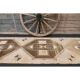 1970s Vintage Turkish Hand-Knotted Wool Cotton Beige Runner Rug 90x391