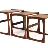 Set of G-Plan nesting tables 'Cottonfield' - mid century modern
