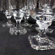 Set of 6 crystal water glasses from Villeroy and Boch, model Mercury - Height 14.