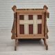 1970s, Danish design, club chair, original very good condition, furniture wool fabric.