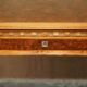 David Linley Burr walnut chest of drawers for light restoration.