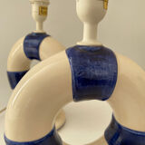 Pair of marine lamps foot