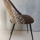 1960s barrel chair, art restoration
