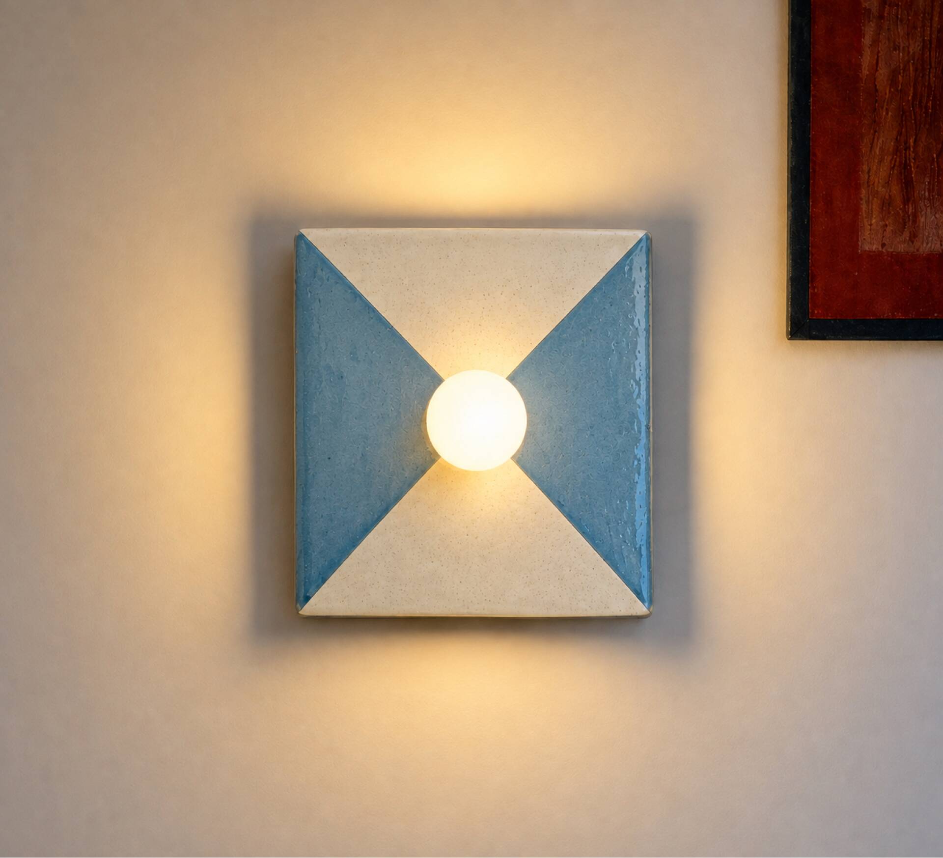 Cement tile applique