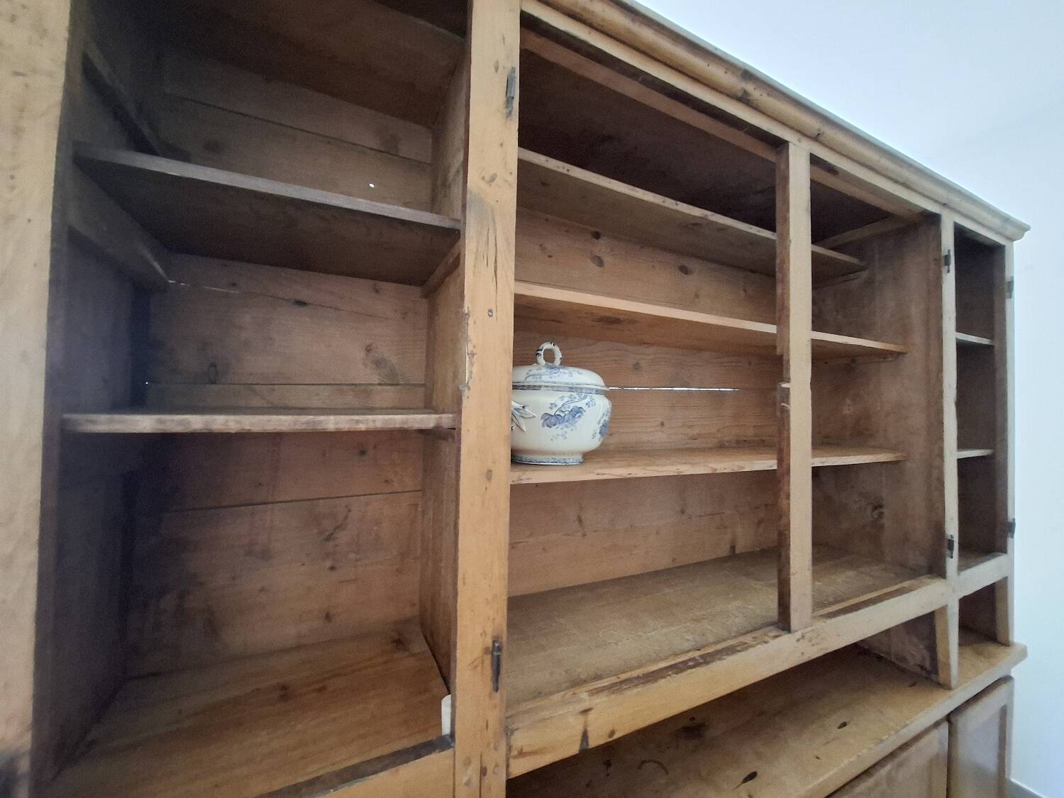 Large solid wood sideboard