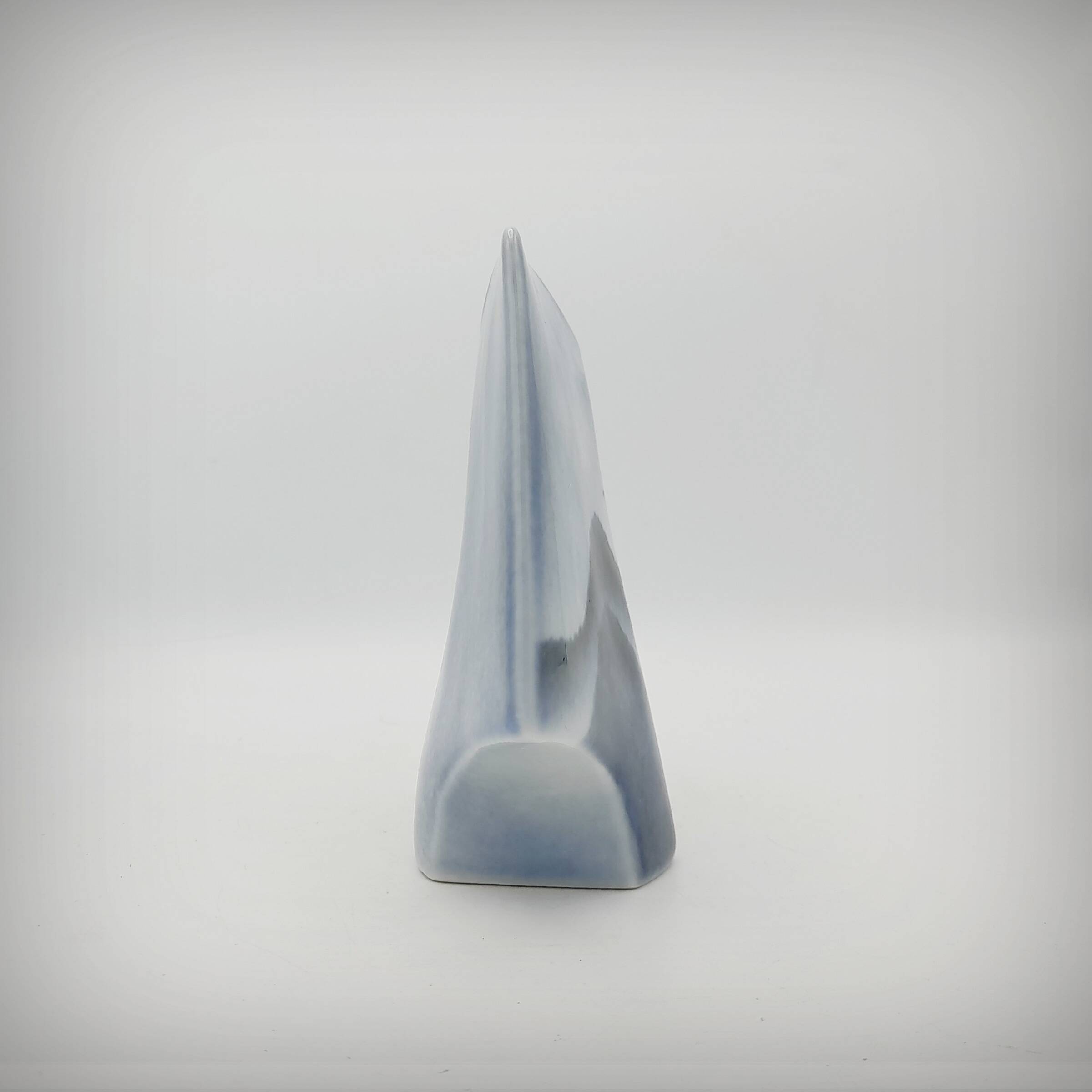 Sculptural vase by Solange Garotte and Bernard Prigent for Virebent, 1975