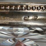 Service de nuit cristal argent