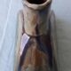 Single-stem vase in stoneware