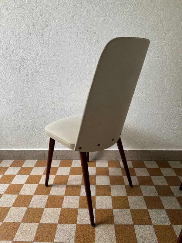 2 chaises tonneau Baumann années 60