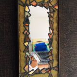 Copper and Brass Mirror, 1960s