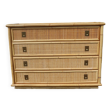 Dal vera rattan chest of drawers