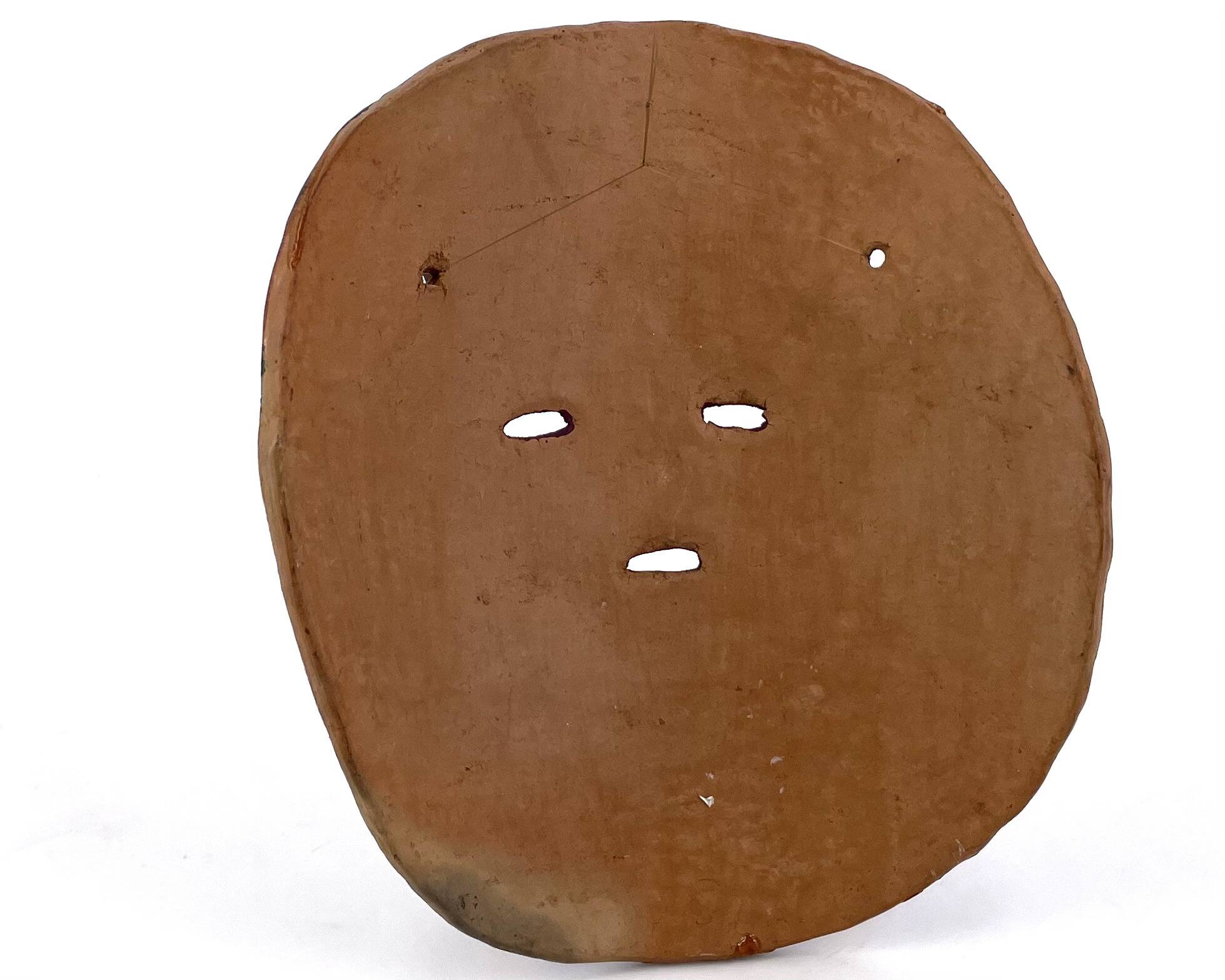 Colorful Mexican ceramic mask, 1970s