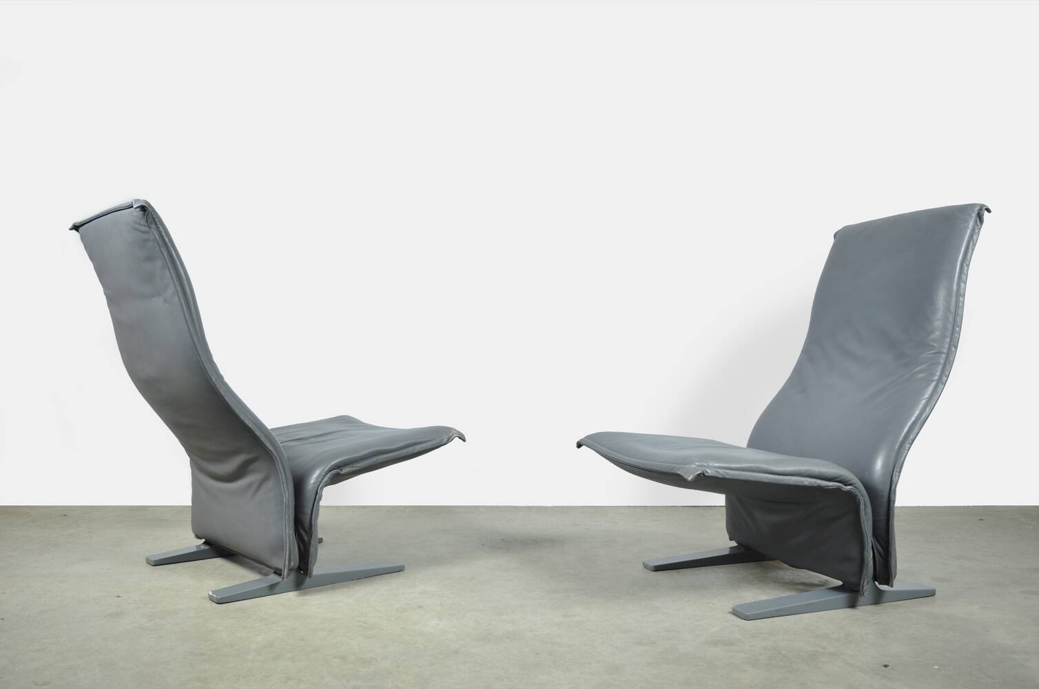 Artifort / vintage easy concorde chairs / pierre paulin / france 1960s