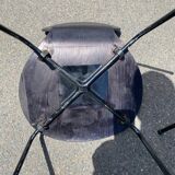 Pairs of wooden chairs