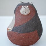 Bear Figurine in Ceramic by Thomas Hellström for Nittsjö, 1960s