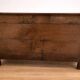 Antique curved walnut chest of drawers – 4 drawers