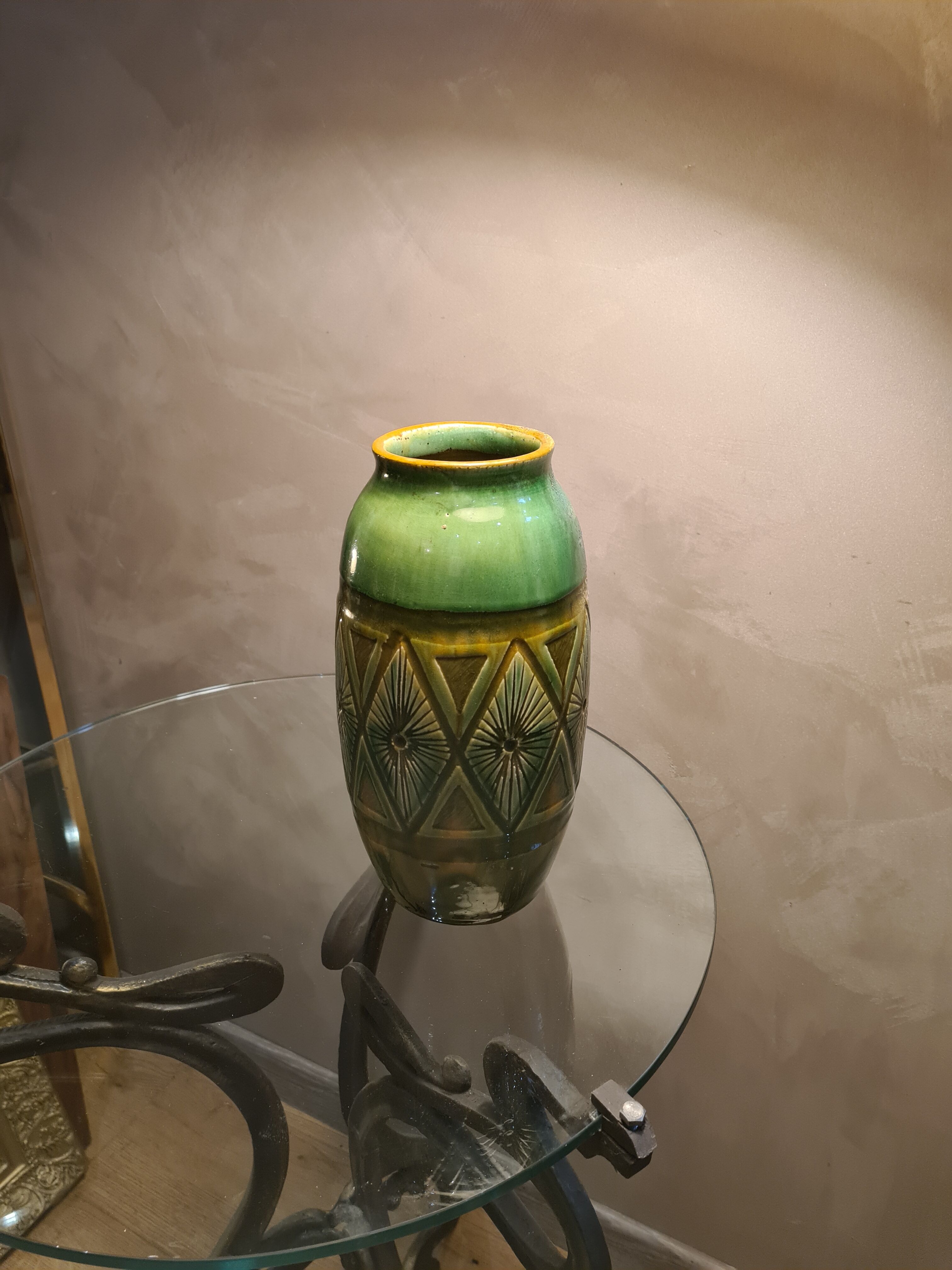 vase art deco espagne 28x14