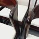 Set of 6 vintage Italian sleigh chairs by Mario Sabot