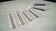 Box of 6 knife rests in Hungarian crystal