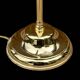 Ancienne lampe de chevet col de cygne– style Hollywood Regency