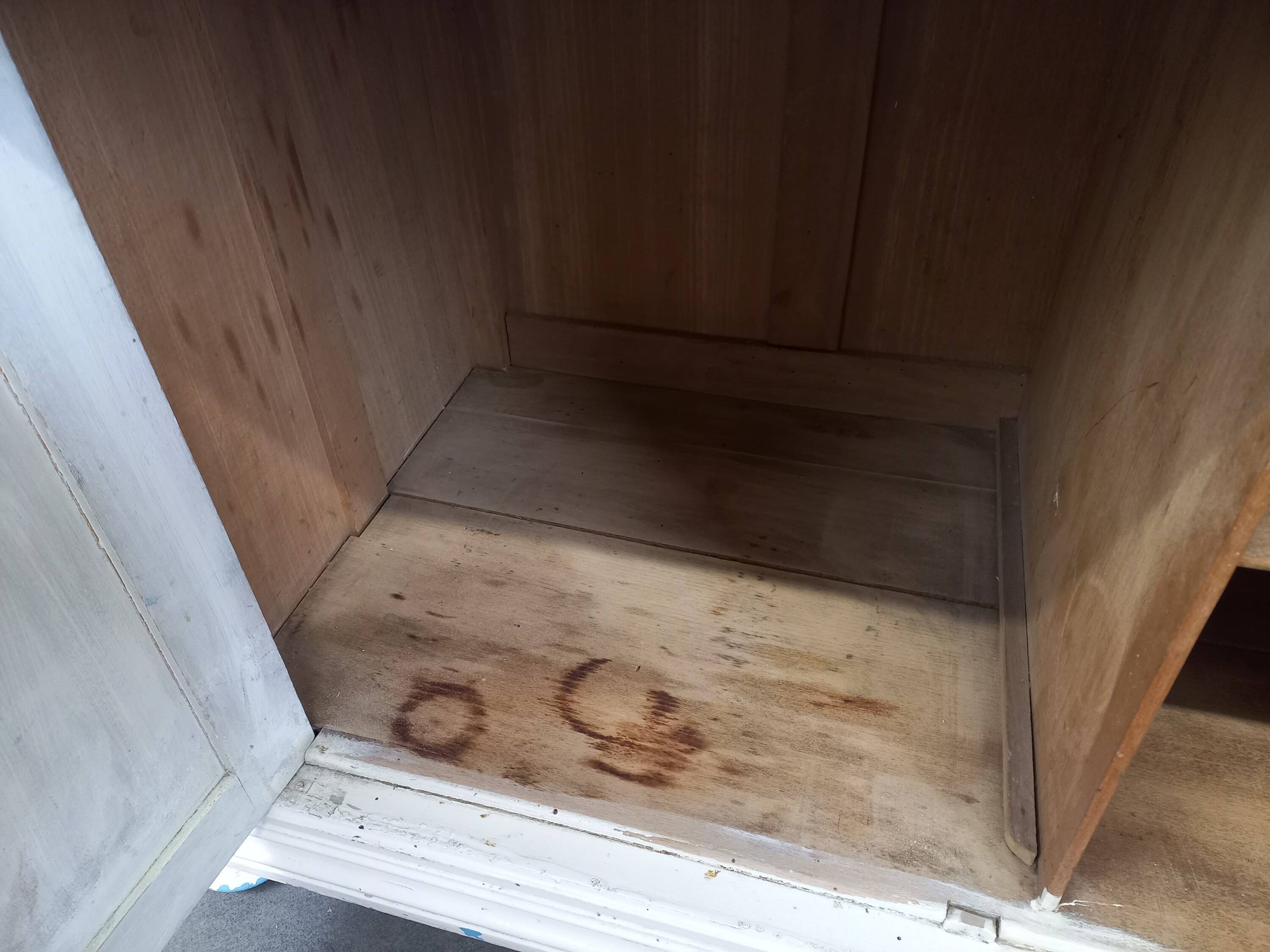 Marble top bathroom cabinet