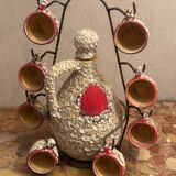 Liqueur carafe Foam of the Seas - Vallauris / Vintage