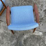 Armchairs model Gfm 87 type 300 203 by Juliusz Kędziorek For Gfm, 1960s, Set of 2