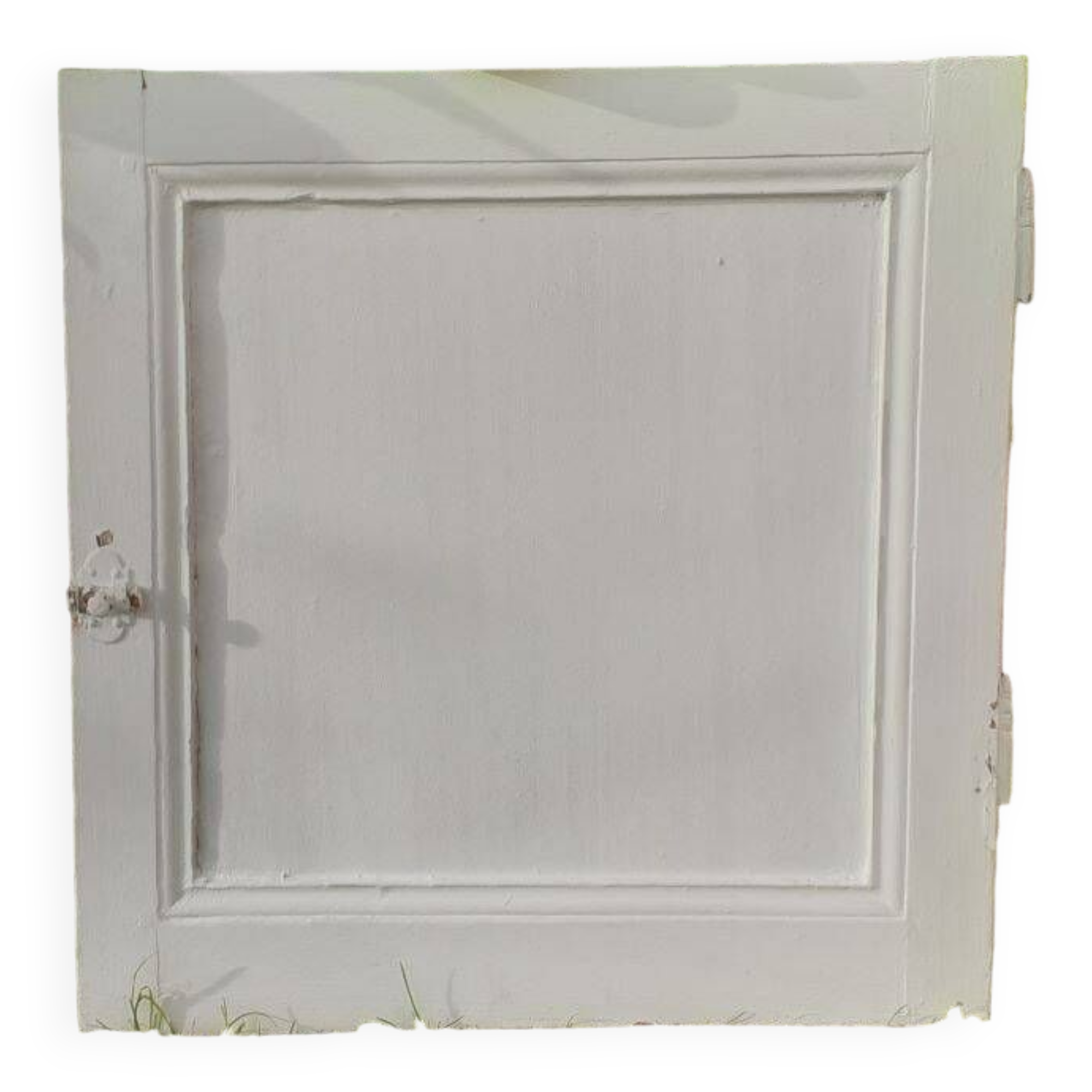 Small cupboard door 61.5x63.5cm old hardware