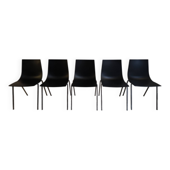 5 Chaises Zanotta - Vintage
