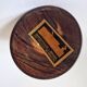 Midcentury Rare Rosewood Candleholder Casa Finland, Brazil, 1970s