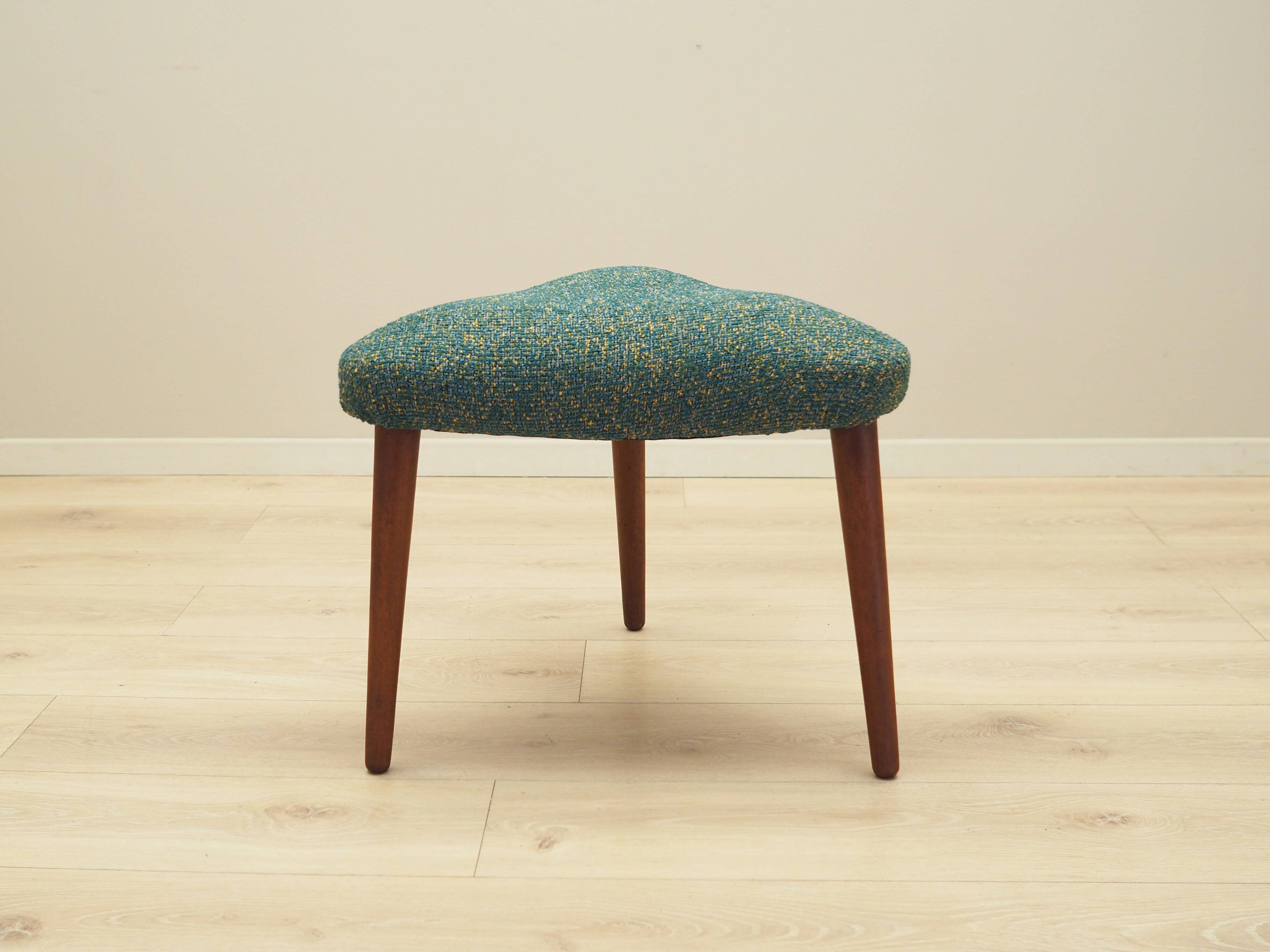 Teak footrest, Danish design, 1970s, production: Denmark