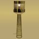 Grande lampe vintage en inox