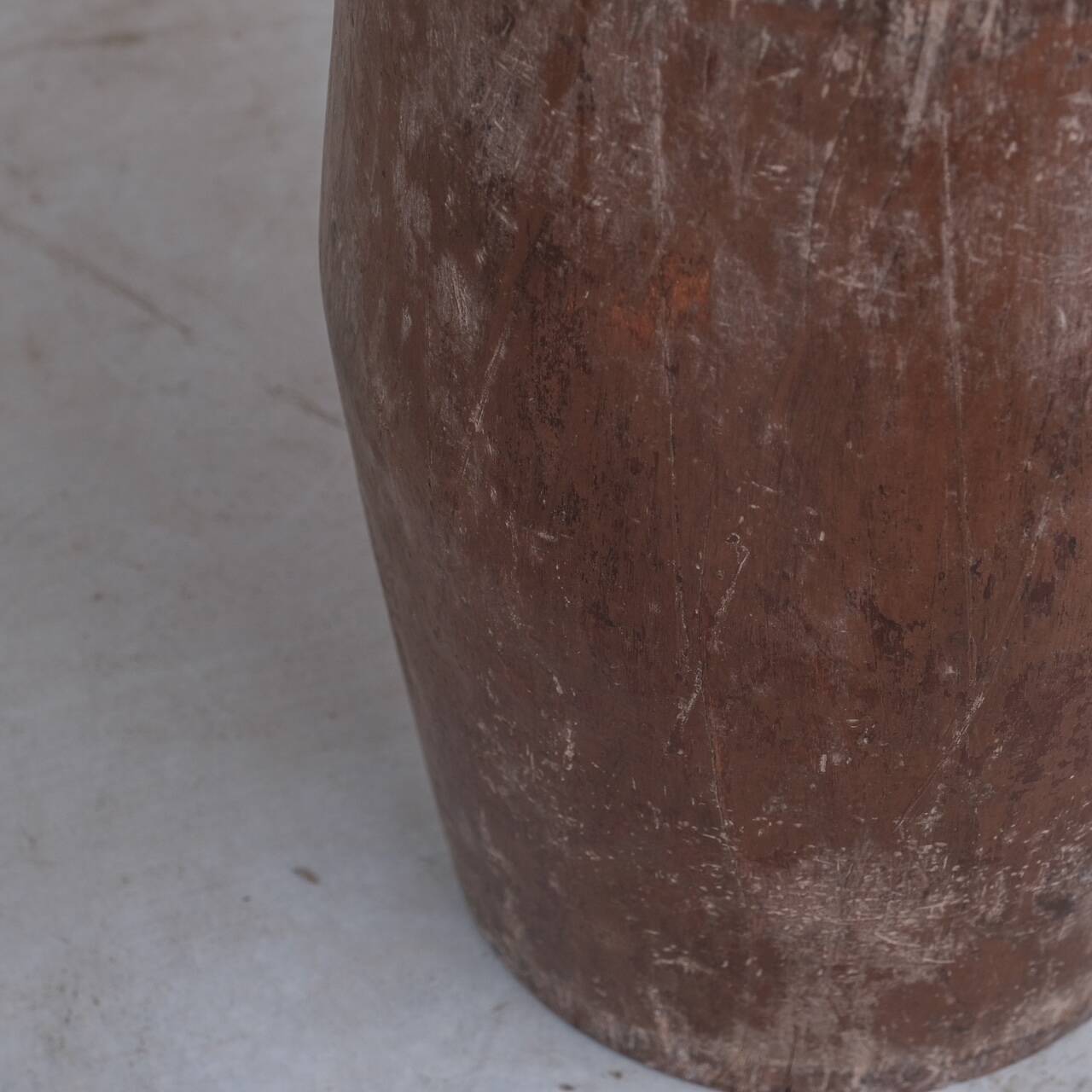 Primitive Wooden Circular Planter or Umbrella Stand
