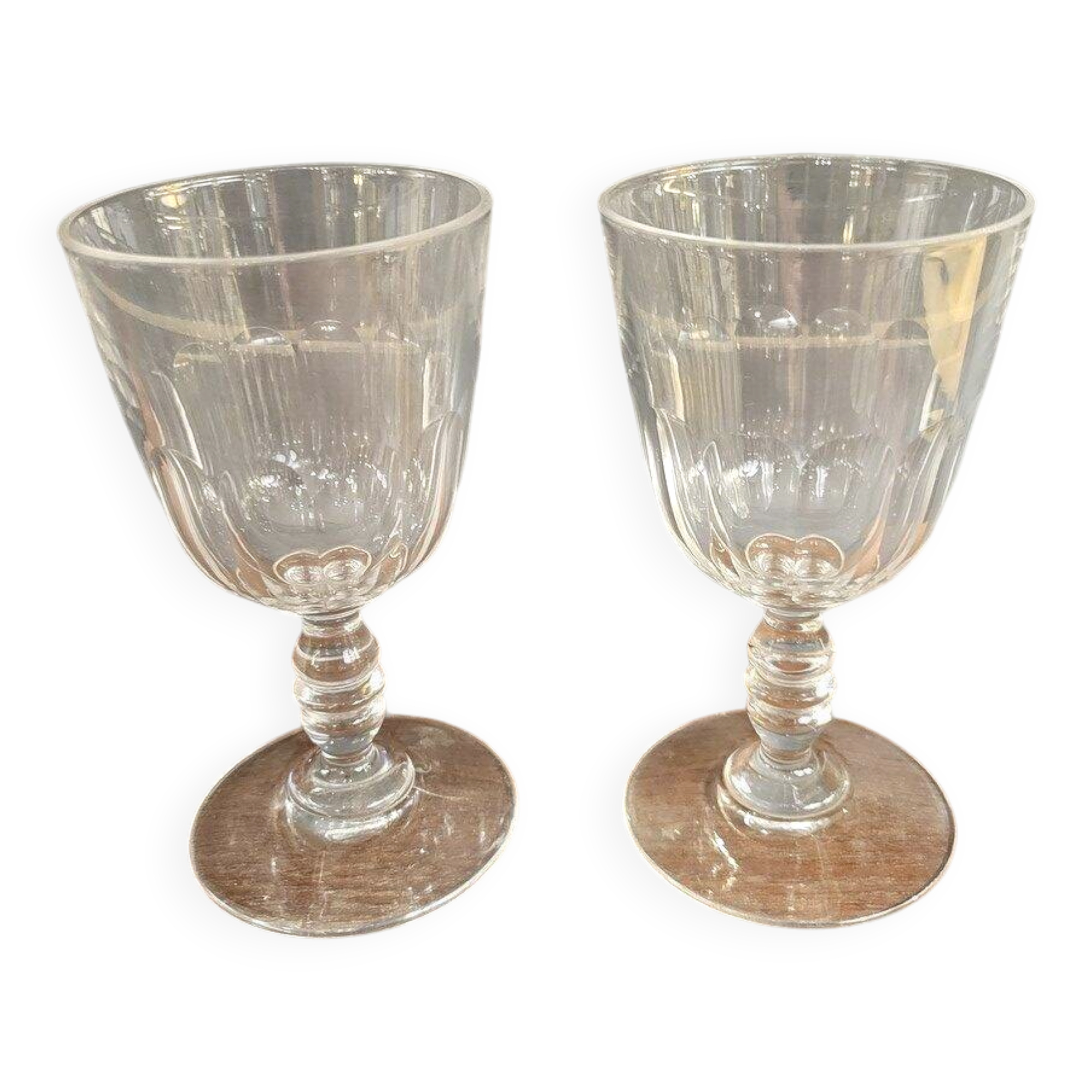 12 verres à vin en cristal Clermont