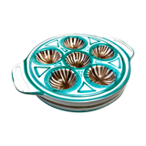 Robert picault snail dish ceramic design 1950 vallauris