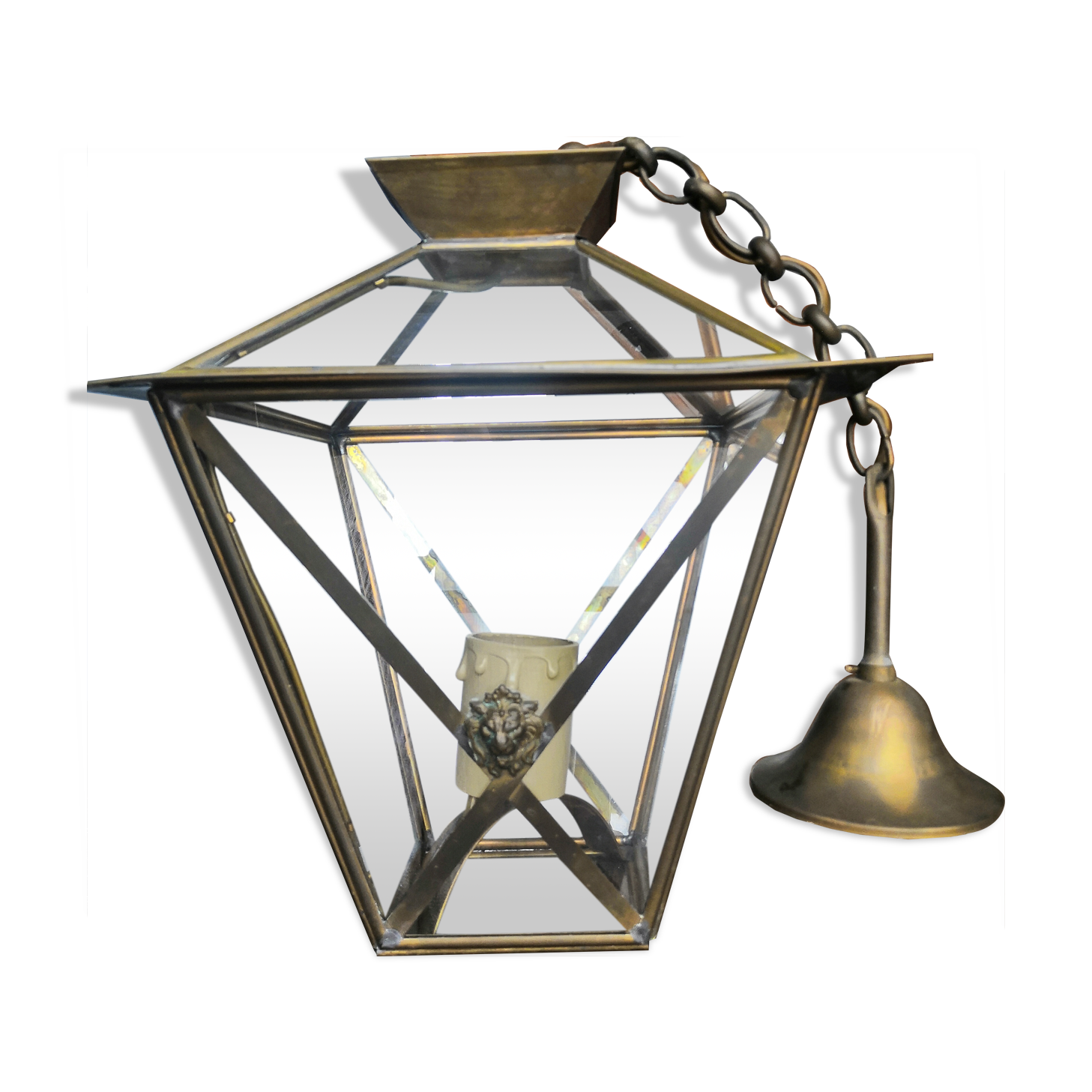 Large ancient lantern