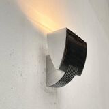 Vintage Postmodern Spanish wall sconces model Arqui Pe in aluminium by O. & S. Devesa for Metalarte, 1990s, set of 2