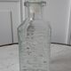 Glass whiskey decanter 70s