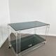 Lucite and smoked glass trolley | 1970s