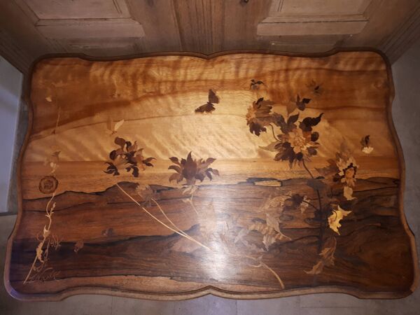 Bureau art nouveau Gallé