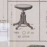 Thonet stool - chair from the 1920s.