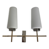 Ancienne applique double « maison arlus » 1950 vintage