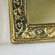 Vintage  Brass Wall mirrored Candle Sconce